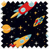 Rocket Adventure, Odyssey - Twist&Fit Roman Blind